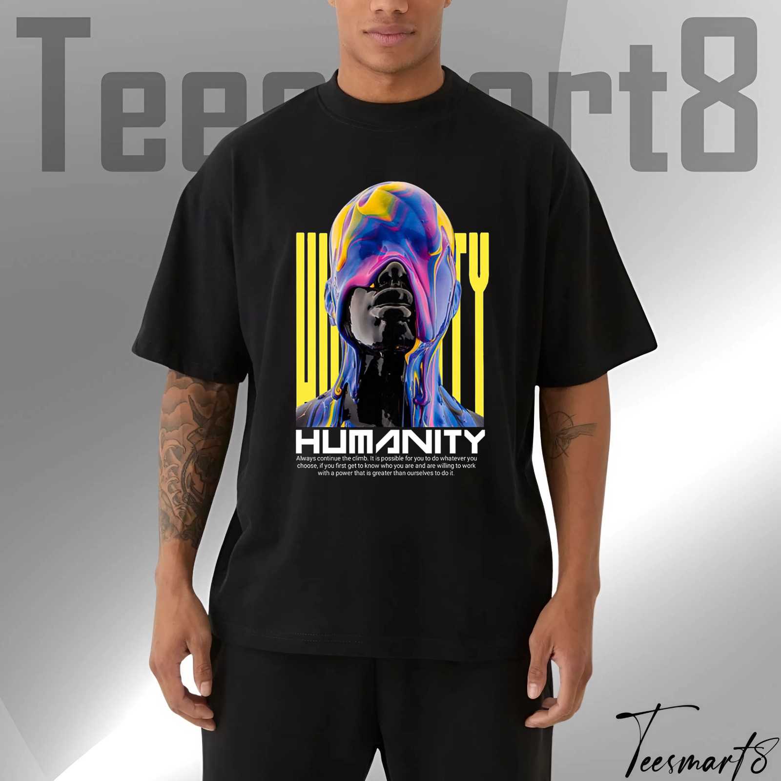 Humanity Urban Graphic Tee – Street Fashion T-Shirt
